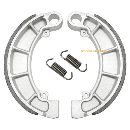 2 x Front/Rear Brake Shoes with Springs for Honda Foreman (1998–2004)