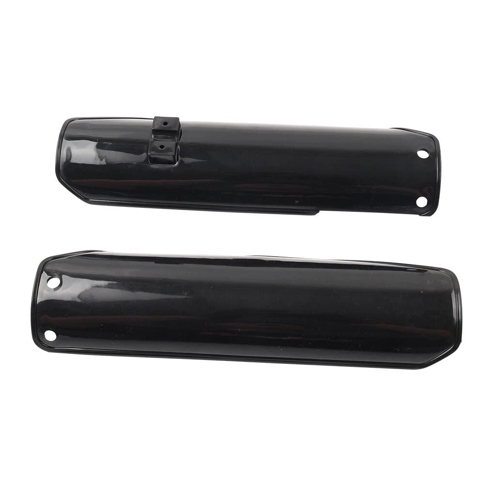 Black Front Fork Guard Covers for Pit Dirt Bikes CRF50 XR50