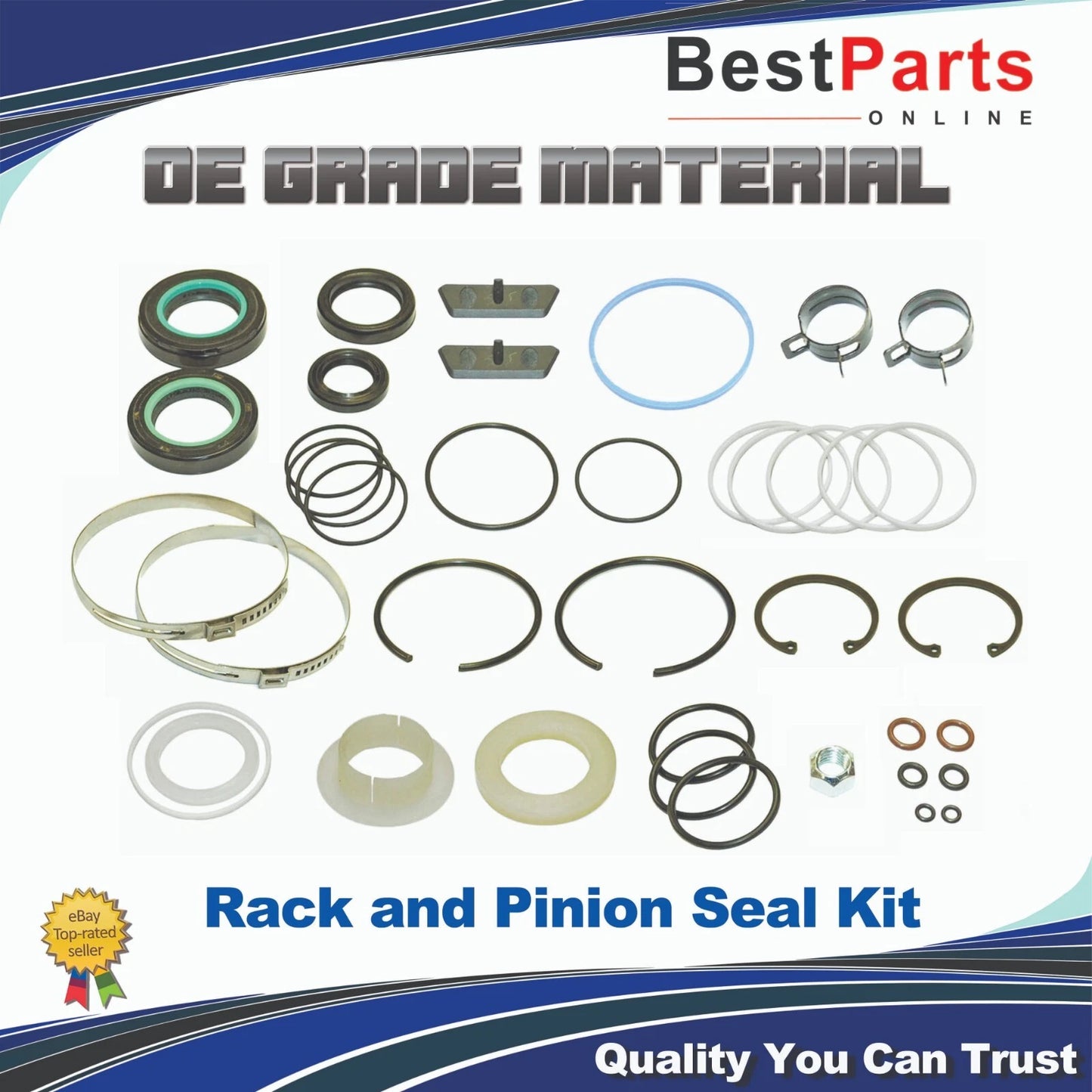 Power Steering Rack&Pinion Seal Kit for Mercedes X164/W164/W251 (2003–2014)