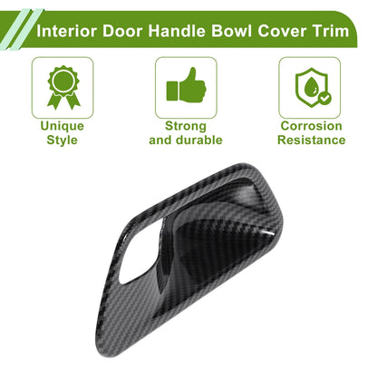Interior Door Handle Bowl Cover Trim for BMW 3 Series (2013-2018) - 4 Pcs