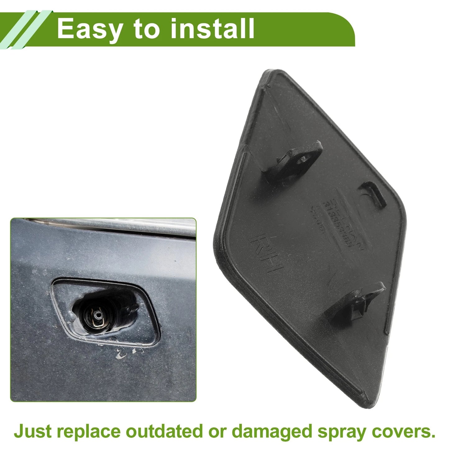 Front Right Washer Nozzle Cover for Volvo XC90 2016-2020