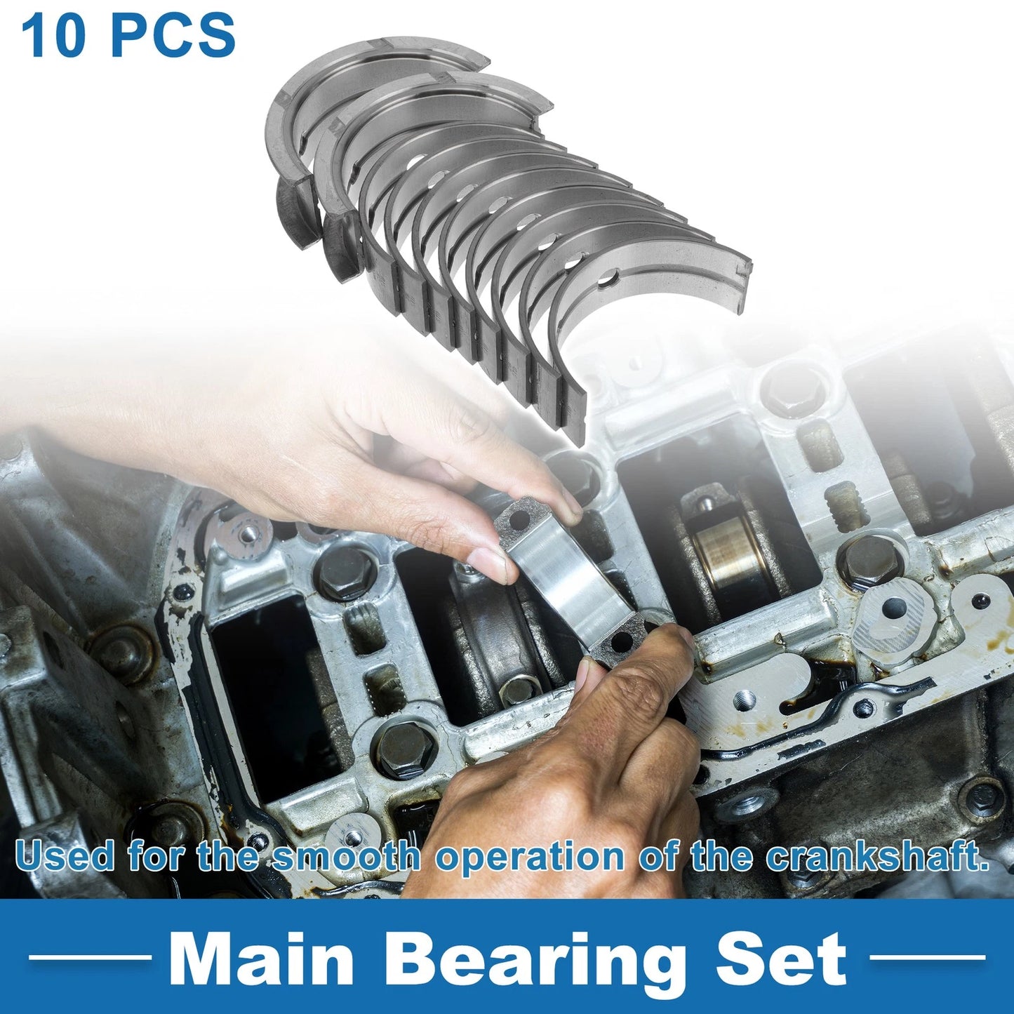 Main Bearing Set for Toyota Dyna (1972–1984)