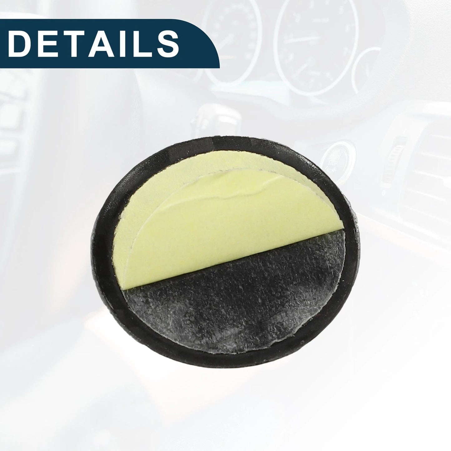 Black Engine Start Stop Button Cover for Ford Focus (2012-2018)
