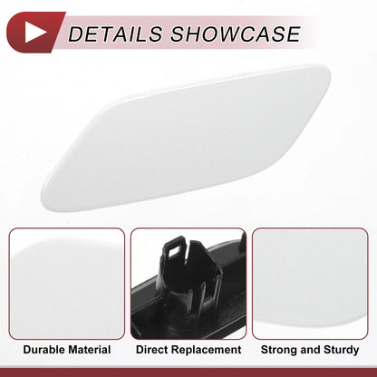 Front Left Washer Nozzle Cover for Lexus RX350 (2019-2022) - White 1 x Cap
