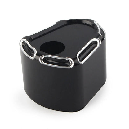 Black Cut Ignition Switch Cover for Harley Touring Street Road Glide (2007-2013)