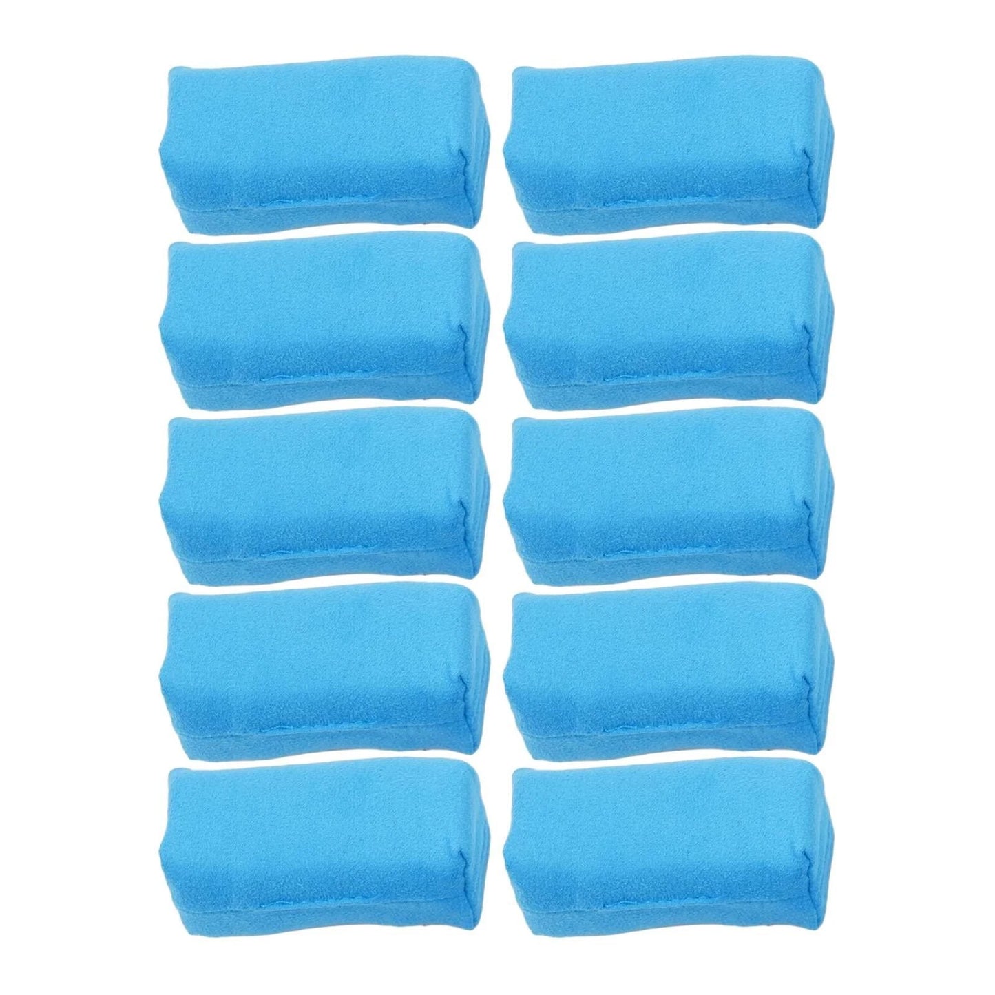10 x Suede Ceramic Coating Applicator Wax Sponge Pad for Car Paint Care