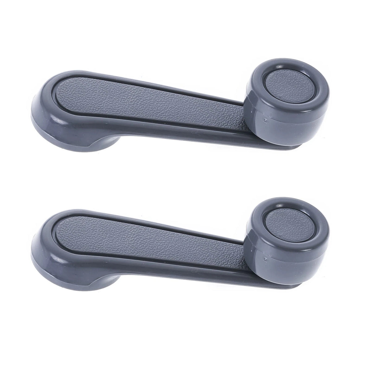 2pc L/R Window Crank Grey for Toyota Landcruiser Hilux