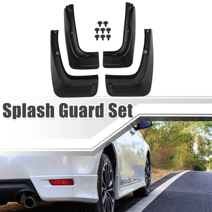 Mud Flaps Splash Guards for Toyota Highlander (2014-2023) - Black 1 Set