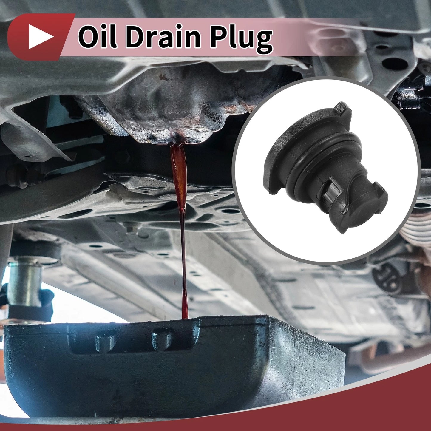 Set Oil Drain Plug for Buick Chevrolet Cadillac GMC