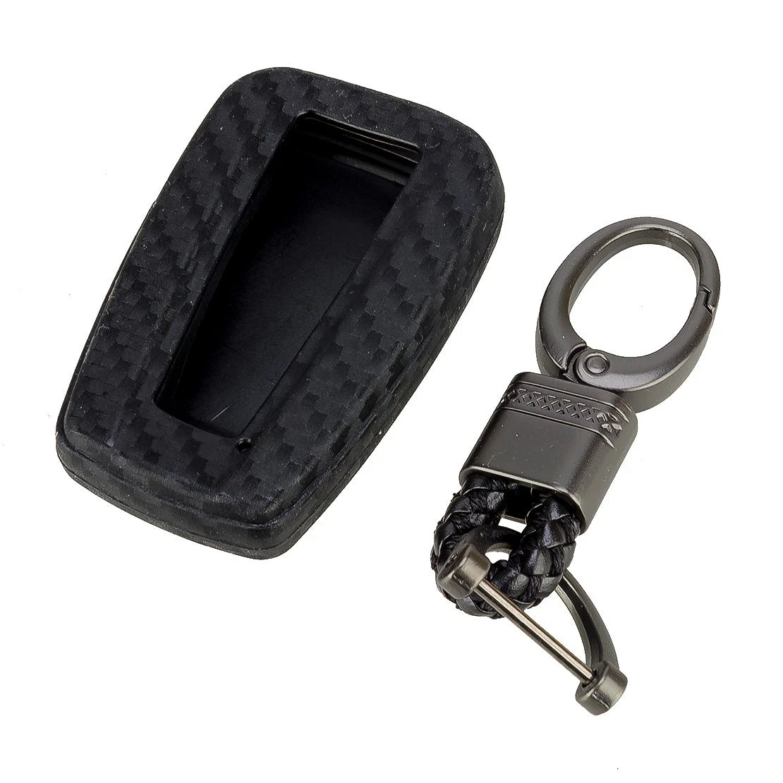 Carbon Fiber Key Cover Shell for Toyota Camry, Corolla (2018-2023)