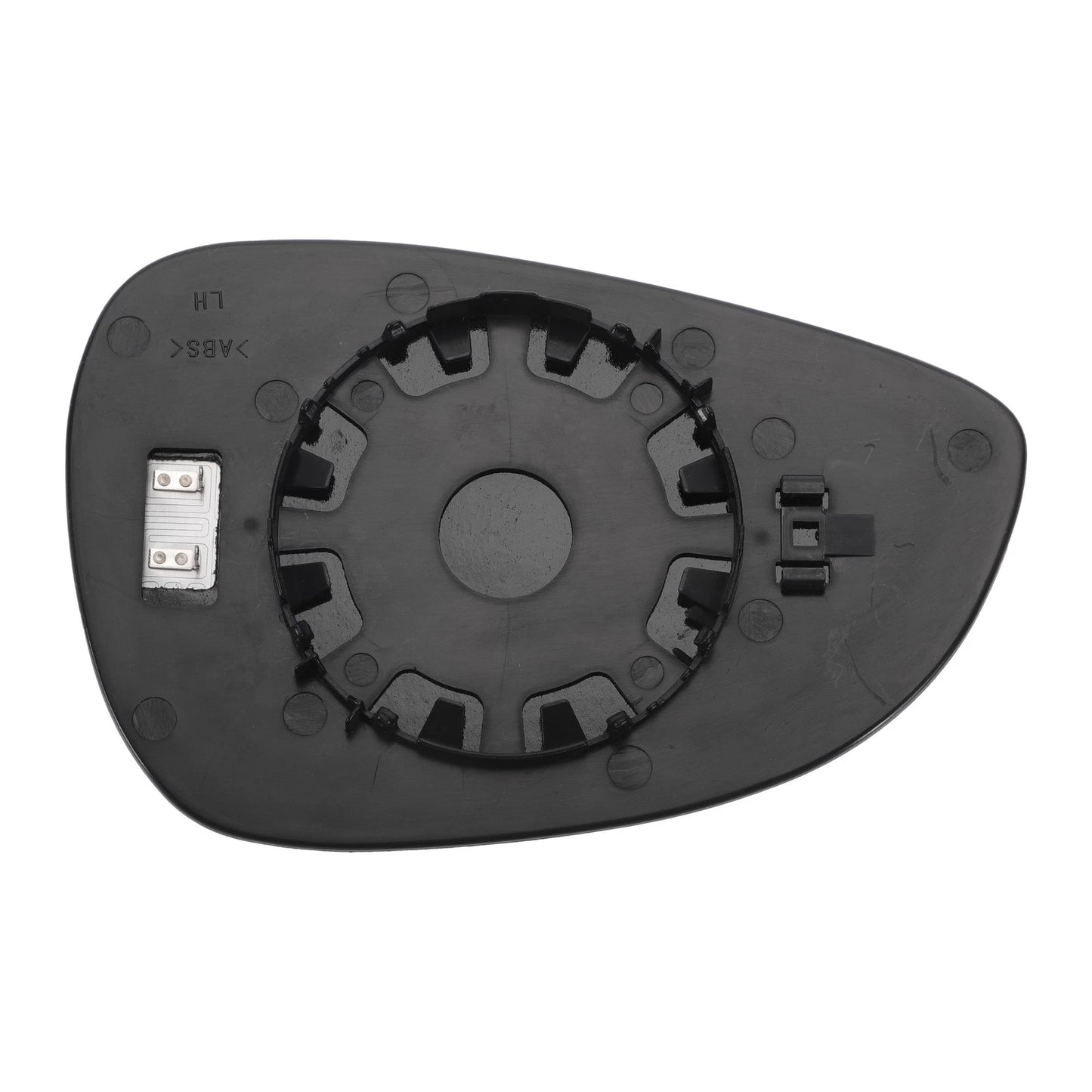 Left Side White Mirror Glass w/ Back Convex Heated for Ford B-Max, Fiesta (2012-2019)