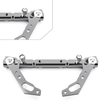 7/8" CNC Silver Handlebar Balance Cross Bar Lever for Motorcycle