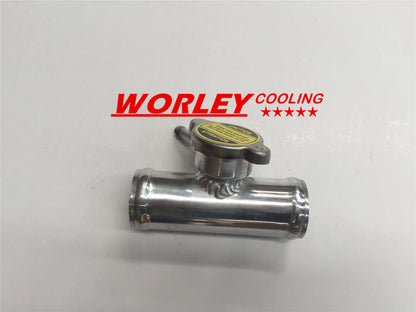 38mm 1.5" Alloy In-Line Radiator Hose Connector for VIC