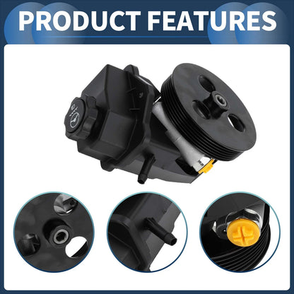 Power Steering Pump with Pulley for Chevrolet Impala (2006-2010)