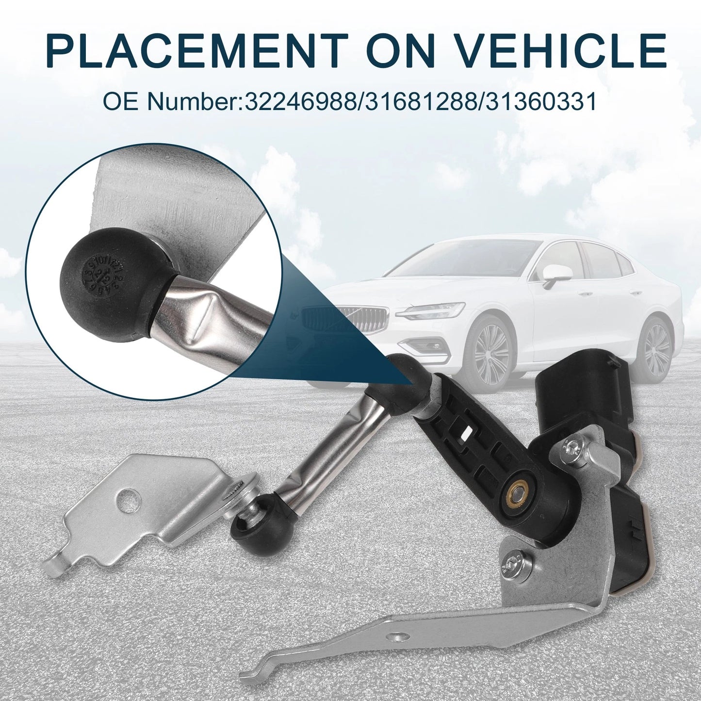 Air Suspension Level Sensor for Volvo V90 (2017-2023) Rear Right