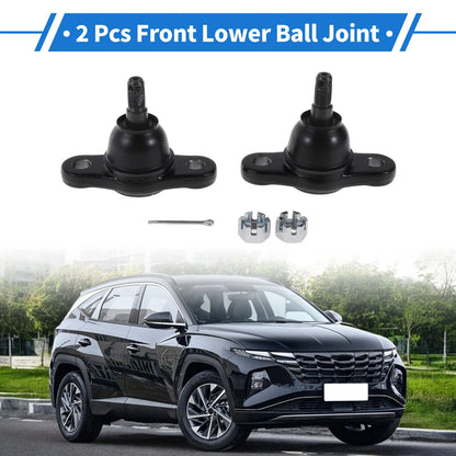 2 x Front Lower Ball Joints for Hyundai Tucson (2005-2009)