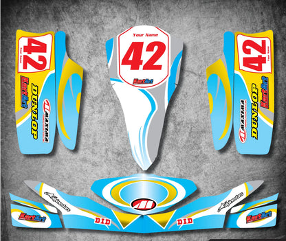 OTK Cadet Rookie Sticker Kit for Tony Kart 2010-2014