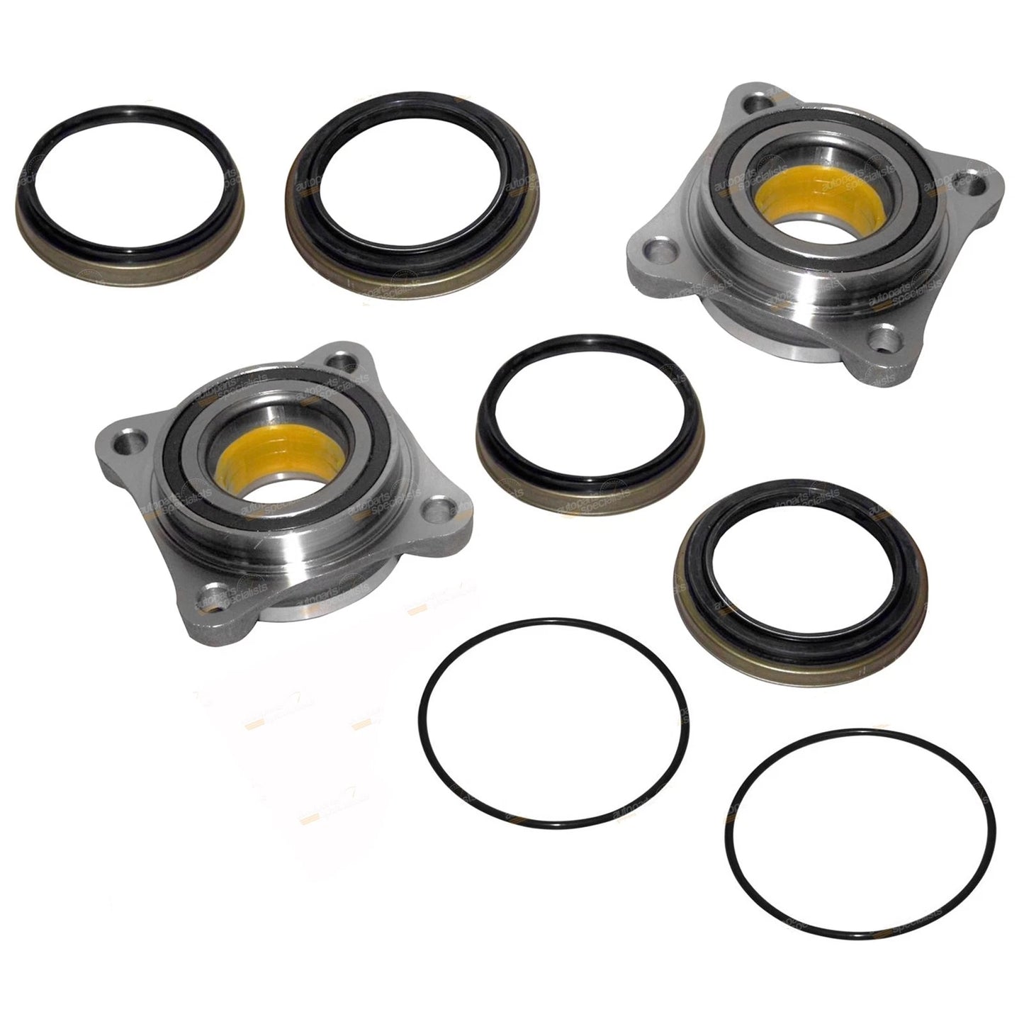 2 x Front Wheel Bearing Hub + Seal for Toyota Hilux 4wd (2005–2013)