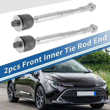 2 x Front Inner Tie Rod End Links for Toyota Highlander RX330 RX350