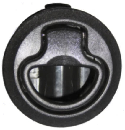 2x Flush Mount Slam Latch 62mm for Boat/Caravan/4WD - Black