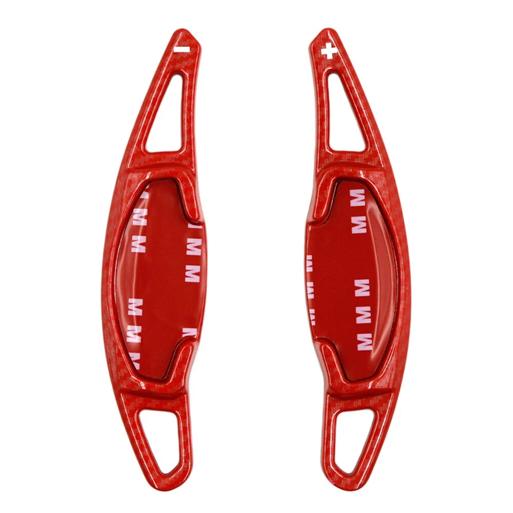 Red ABS Steering Wheel Paddle Shifter Extensions for Honda Civic (2022-)