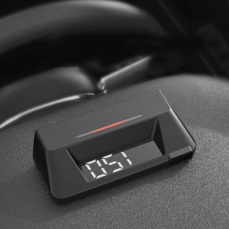 Digital GPS HUD Head-Up Display Speedometer for Car - Overspeed Alarm
