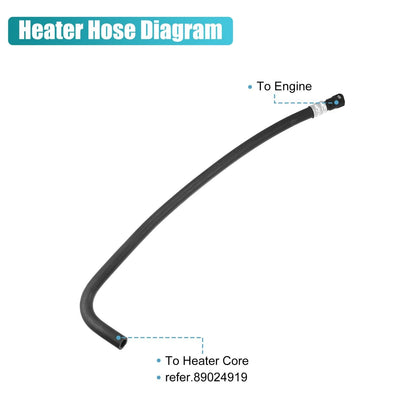 Heater Inlet Hose for Cadillac Chevrolet Tahoe Suburban GMC