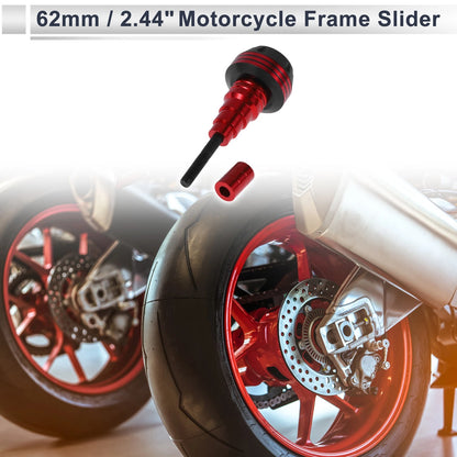 Slider Frame / 20mm Aluminum Alloy Plastic / Red for Motorcycle