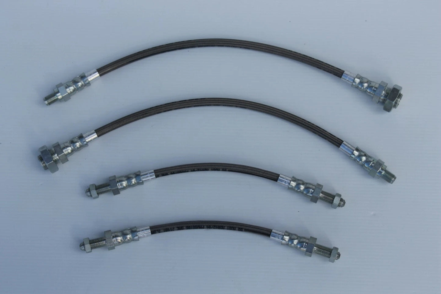 Braided Brake Hose Set for Classic Mini (All Models)