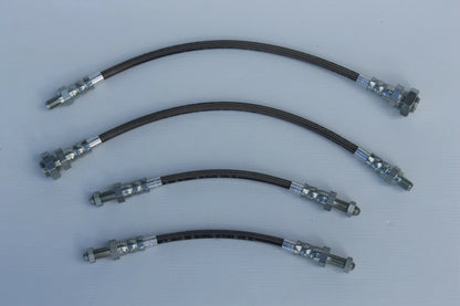 Braided Brake Hose Set for Classic Mini (All Models)