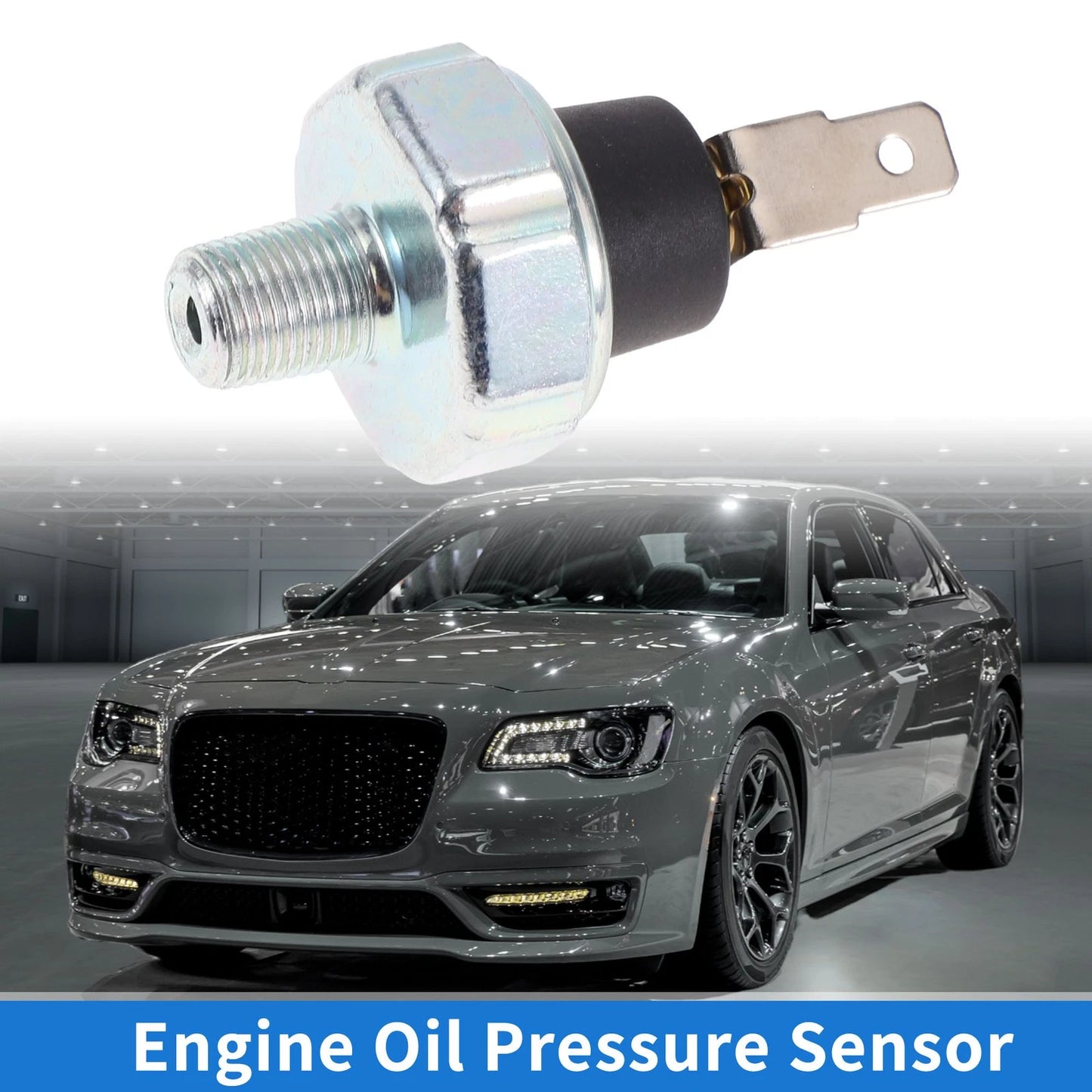 Engine Oil Pressure Sensor for Honda Acura 1991-1994 Metal Black