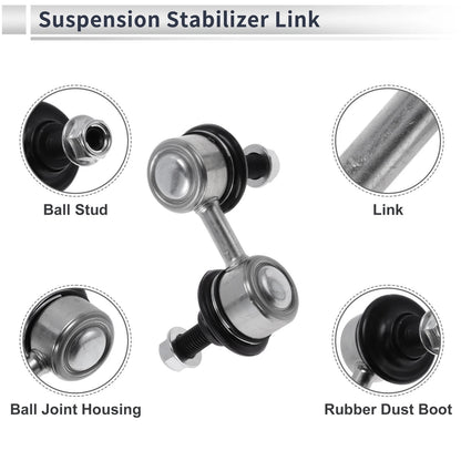 Front Stabilizer Bar Links for Acura RSX 2002-2006 (2 x No Bushing)