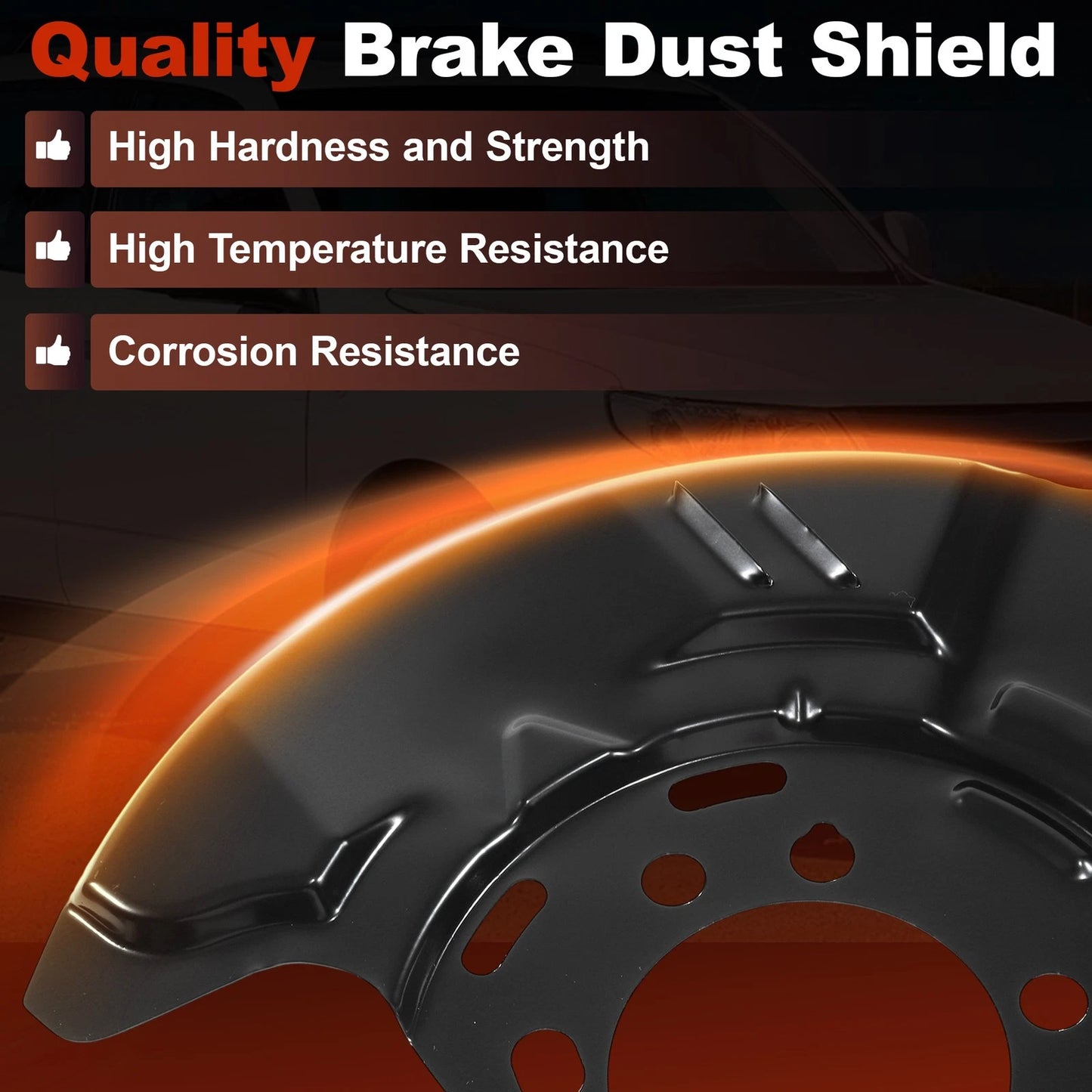 Front Brake Dust Shield for Subaru Impreza, Forester (2008-2016)