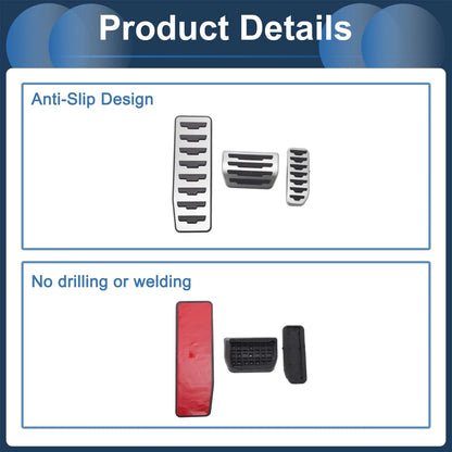 Foot Accelerator Pedal Covers for Land Rover Range Rover Evoque (2012-2019)