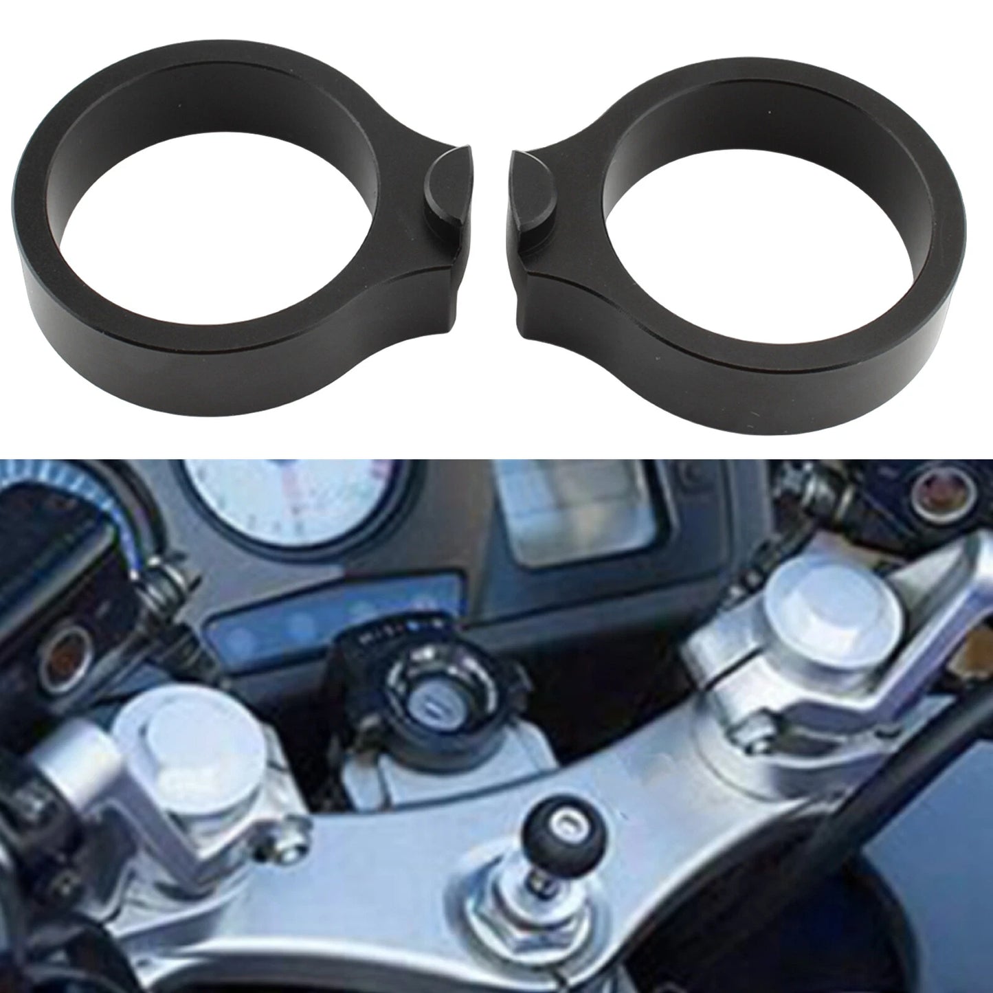Handlebar Risers 43mm for HONDA CBR1100XX Super Blackbird (1996-2022)