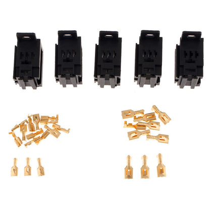 5Pin Car Relay Socket with Terminals for Car Truck