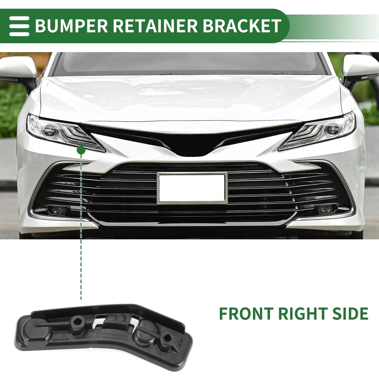 Right Front Bumper Retainer Bracket for BMW X1 (2016-2022)
