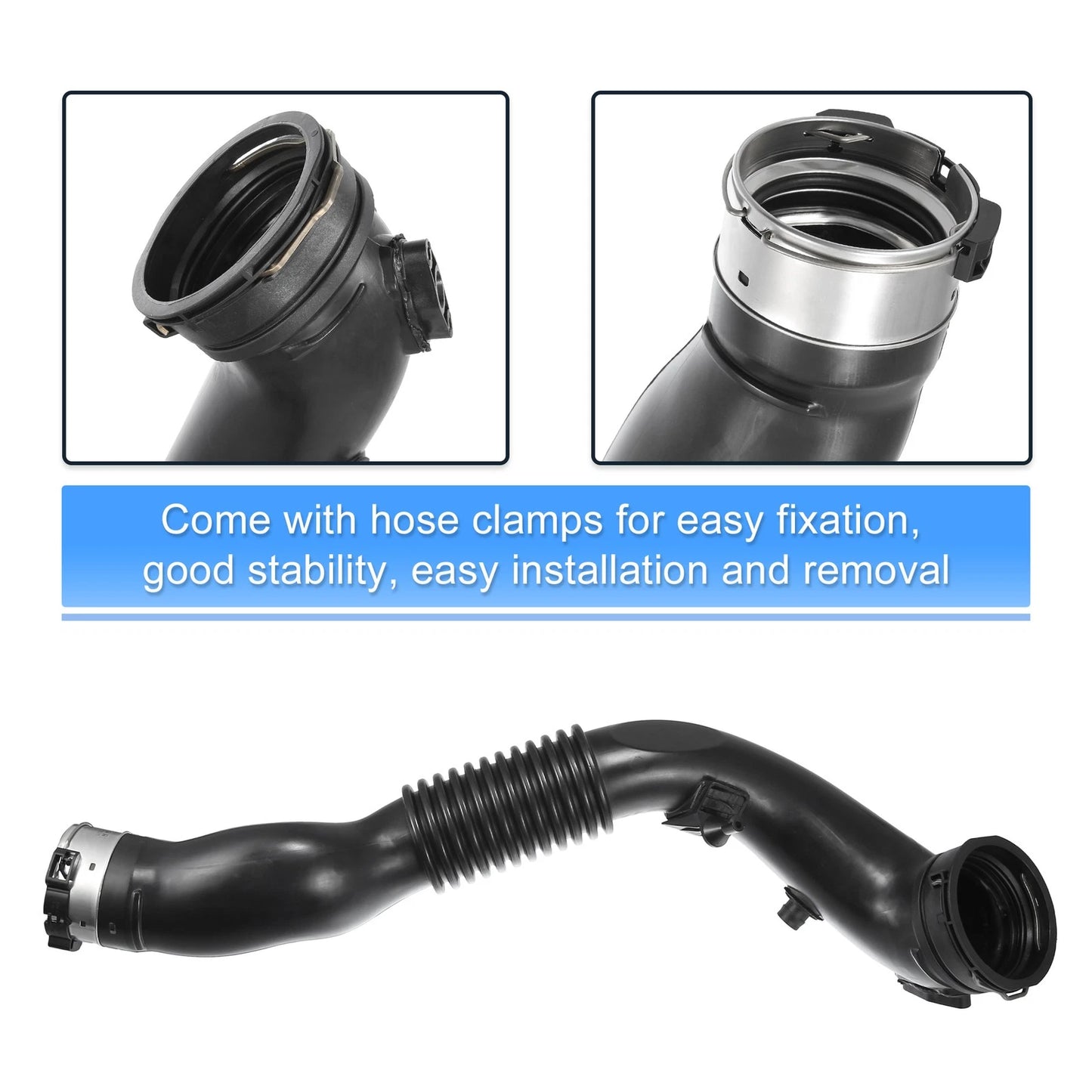 Car Air Intake Hose Tube Set with Pressure Sensor for BMW M2 X4 (2016-2018)