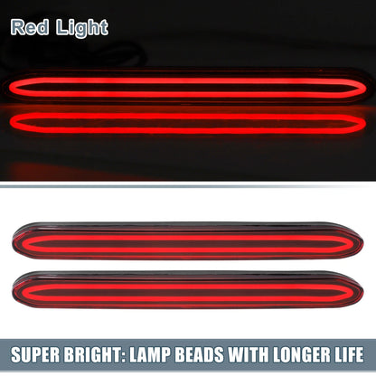 Rear Bumper Reflector Light for Honda Odyssey (2007-2013) - Red 2 x Lights