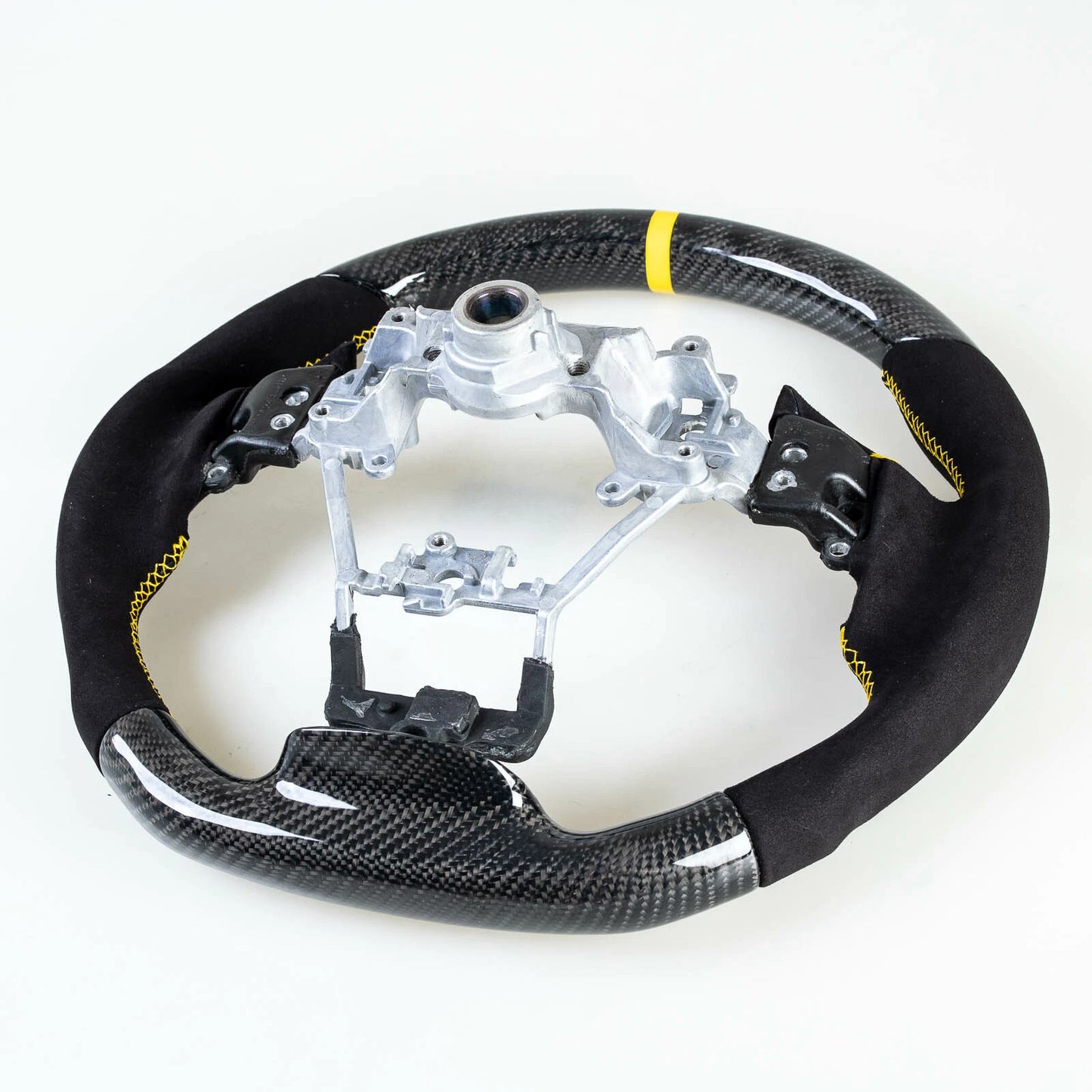 Carbon Suede Y Steering Wheel for Subaru Impreza, Forester, Ascent, Crosstrek (2017-2023)