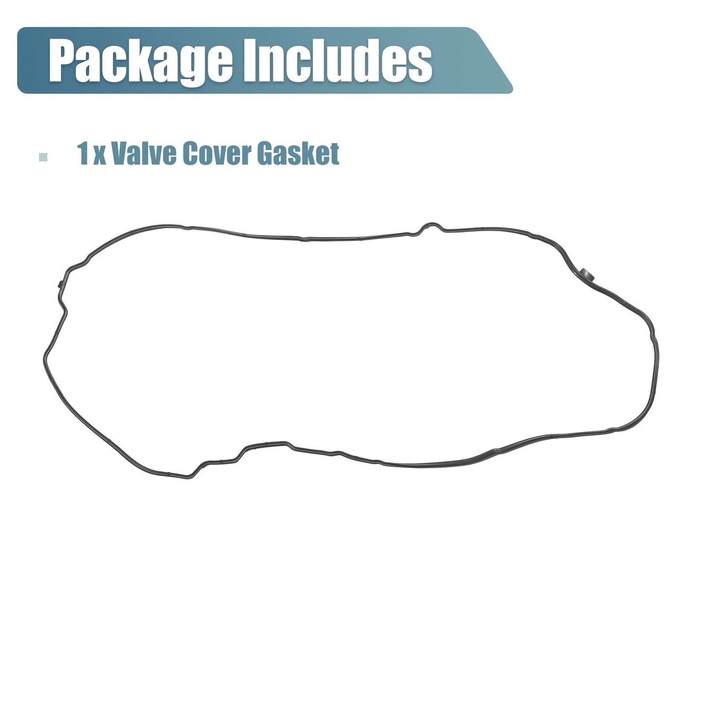 Valve Cover Gasket for Toyota Land Cruiser 4.5L M/T Rubber Black (1998-2007)