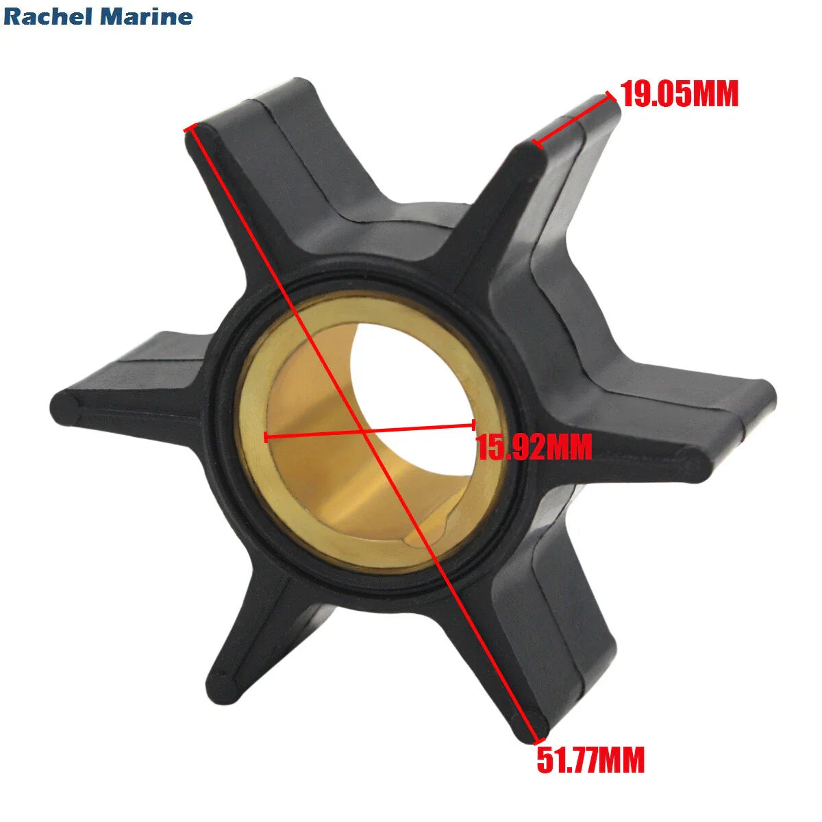 Water Pump Impeller for Mercury 20HP Outboard Motors
