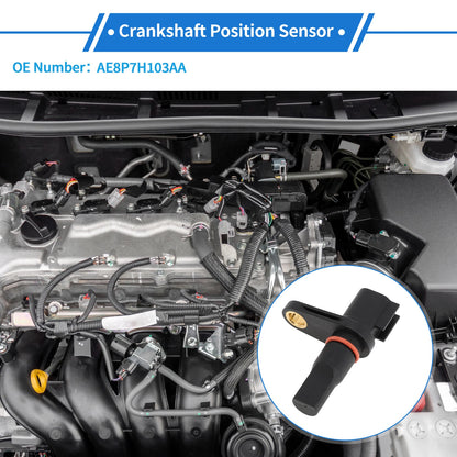 Crankshaft Position Sensor for Ford C-MAX 2014-2016 (1 x Black)