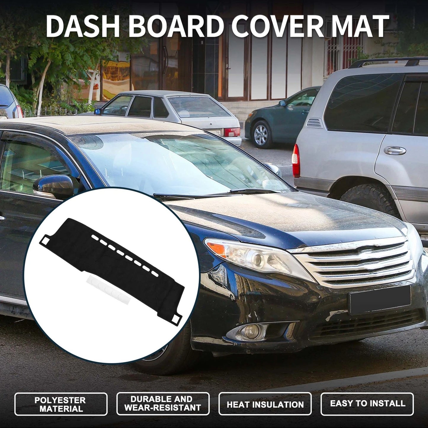 Dash Cover Mat for TOYOTA Aqua NHP (2011–2021)