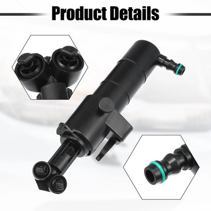 Front Left Right Headlight Washer Nozzles for Mercedes-Benz E350 E550 E63 AMG