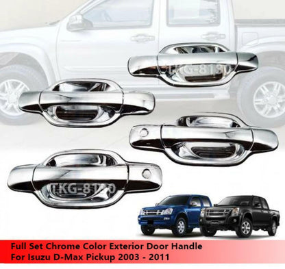 Chrome Door Handle Set for Isuzu Dmax Ute(2003-2011)