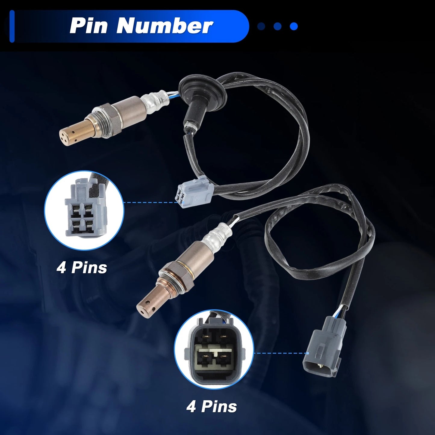Oxygen Sensors  for Toyota Corolla L4-1.8 (2007-2008)