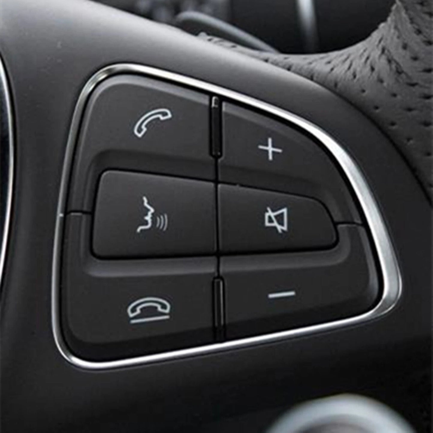 1x Black Right Steering Wheel Button for Mercedes Benz W231 W172 (2016-19)