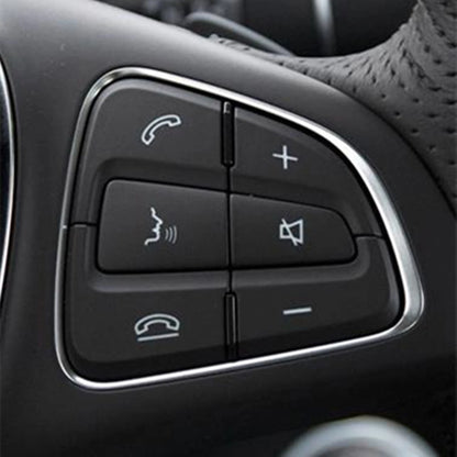 1x Black Right Steering Wheel Button for Mercedes Benz W231 W172 (2016-19)