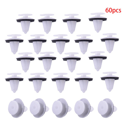 60x Door Panel Trim Fastener Clips for Mercedes Benz R129 W202 W203 W211
